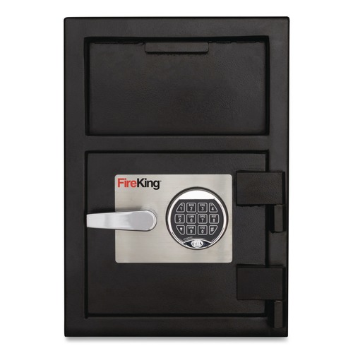 Safes | FireKing SB2414-BLELMS 24w x 13.4d x 10.83h 2.72 cu ft Depository Security Safe - Black image number 0