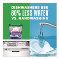 Dish Soaps | Cascade 80797184 Platinum ActionPacs, Fresh Scent 14 oz Pack, 4 Packs/Carton image number 2