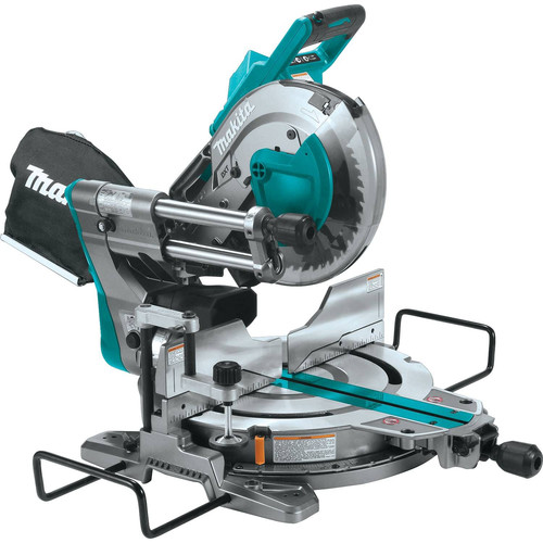 Miter Saws | Makita GSL03Z 40V max XGT Brushless Lithium-Ion 10 in. Cordless AWS Capable Dual-Bevel Sliding Compound Miter Saw (Tool Only) image number 0