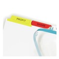 Office Jansan | Avery 11418 Index Maker 11 in. x 8.5 in. 5-Tab Traditional Color Print and Apply Clear Label Dividers - Assorted (5/Pack) image number 1