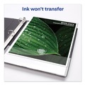 Office Jansan | Avery 17030 3 Slant Rings 3 in. Capacity 11 in. x 8.5 in. Durable View Binder with DuraHinge - White (4/Pack) image number 5