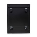  | Alera ALEPABFBL 14.96 in. x 19.29 in. x 21.65 in. 2-Drawers Box/Legal/Letter Left/Right File Pedestal - Black image number 2
