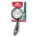 Office & Office Supplies | Maped Helix 393549 3 in. Diameter Plastic Lens 2.5X Soft Touch Large Magnifying Glass - Random Assorted Color image number 0