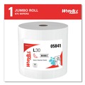 Toilet Paper | WypAll 05841 875/Roll L30 Wipers Jumbo Roll - White image number 1
