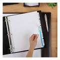 Office Jansan | Avery 11438 Index Maker 11.25 in. x 9.25 in. 5-Tab Extra Wide Tab Print and Apply Clear Label Dividers - White/White Tabs (1-Set) image number 6