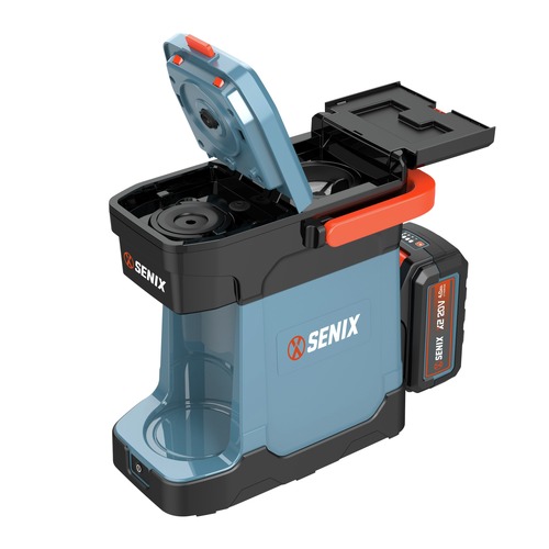 Senix X2 20V Max Cordless Portable Hybrid Coffee Maker Kit (5 Ah)