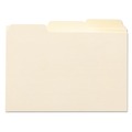 Office Jansan | Smead 56030 4 in. x 6 in. 1/3-Cut Top Tab Card Guides - Manila (100/Box) image number 0