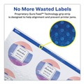 Office Jansan | Avery 22830 2.5 in. Diameter Print-to-the Edge Labels with SureFeed - Round Glossy White (90/Pack) image number 4