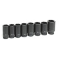 Sockets | Grey Pneumatic 8134MD 8-Piece 3/4 in. Drive 6-Point Metric Deep Impact Socket Set image number 1