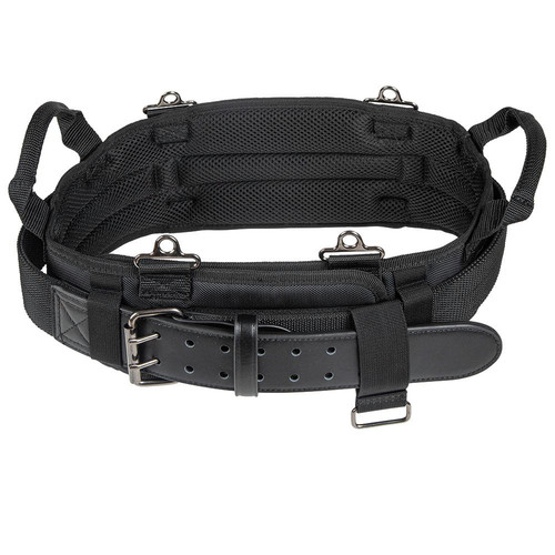 Tool Belts | Klein Tools 55919 Tradesman Pro Modular Electrician's Tool Belt - Large, Black image number 0