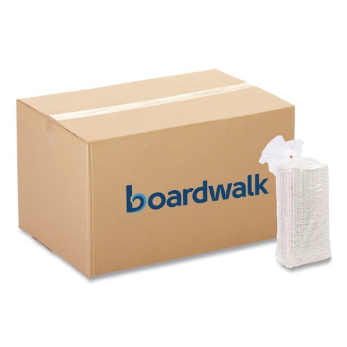 Food Trays, Containers, and Lids | Boardwalk BWK30LAG250 2.5 lbs. Capacity Paper Food Baskets - Red/White (500/Carton) image number 0
