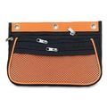 Binders | Charles Leonard 76365-3 10.25 in. x 7.5 in. Three-Pocket Binder-Insertable Expandable Pencil Pouch - Assorted (3/Pack) image number 3
