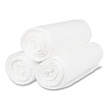 Trash Bags | Inteplast Group S386022N 60 gal. 22 microns 38 in. x 60 in. High-Density Interleaved Commercial Can Liners - Clear (25 Bags/Roll, 6 Rolls/Carton) image number 1