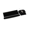  | 3M WR209MB Nonskid Base, Antimicrobial Foam Keyboard Wrist Rest - Black image number 2