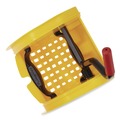 Mop Buckets | Rubbermaid Commercial 2064959 WaveBrake 2.0 Down-Press Plastic Wringer - Yellow image number 3