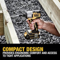 Dewalt DCF840C2 20V MAX Brushless Lithium-Ion 1/4 in. Cordless Impact Driver Kit with 2 Batteries (1.5 Ah) image number 8