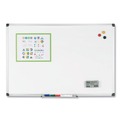 White Boards | MasterVision CR0801170MV 36 in. x 48 in. Porcelain Value Dry Erase Board - White Surface/Satin Aluminum Frame image number 4