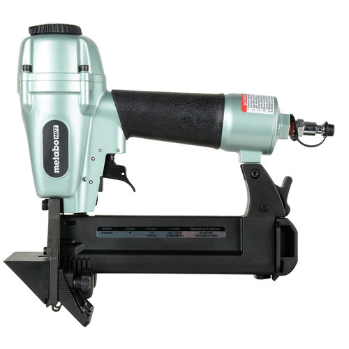 Pneumatic Flooring Staplers | Metabo HPT N4004ABM 1-9/16 in. 18-Gauge 1/4 in. Crown Pneumatic Pro Flooring Stapler image number 0