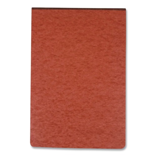 Office Jansan | Oxford 13234EE 3 in. Capacity 2-Prong Fastener Pressboard Report Cover with Reinforced Side Hinge - X-Large, Red image number 0