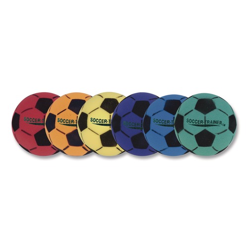 Toys | Champion Sports FSBSET 8 in. Diameter Ultra Foam Soccer Ball Set - Assorted Colors (6/Set) image number 0