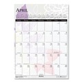  | House of Doolittle 3462 12-Month (Jan to Dec): 2026 12 in. x 16.5 in. Recycled Wild Flower Wall Calendar - White/Multicolor Sheets image number 4
