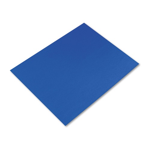 Office Jansan | Pacon P5465-1 22 in. x 28 in. Peacock Four-Ply Railroad Board - Dark Blue (25/Carton) image number 0