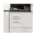 Office Jansan | C-Line 70911 8-1/2 in. x 11 in. Super Heavy Self-Adhesive Shop Ticket Holders with 15-Sheet Capacity (50/Box) image number 3