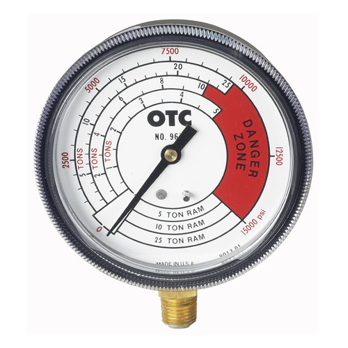 OTC Tools & Equipment 9652 Pressure and Tonnage Gauge image number 0