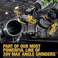 Angle Grinders | Factory Reconditioned Dewalt DCG410WW1R 20V MAX XR Lithium-Ion Brushless 4-1/2 in. to 5 in. Cordless Angle Grinder Kit with POWERPACK image number 9