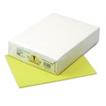 Office Jansan | Pacon P102055 24 lbs. 8-1/2 in. x 11 in. Kaleidoscope Multipurpose Colored Paper - Lemon Yellow (500/Ream) image number 0