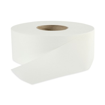 Boardwalk 3.2 in. x 525 ft. 2 Ply Septic Safe Jumbo Roll Bathroom Tissue - White (12/Carton)