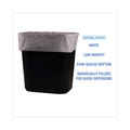 Bulk Savings Pricing 3 | Boardwalk H4832MWK 24 in. x 32 in. 16 gal. 0.5 mil Linear Low Density Industrial Can Liners - White (500/Carton) image number 3