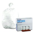 Trash Bags | Boardwalk H8046HWKR01 40 in. x 46 in. 45 gal. 0.6 mil Low-Density Waste Can Liners - White (100/Carton) image number 2