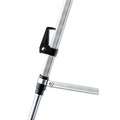 Office Jansan | Quartet 50E 38 in. - 66 in. High Lightweight Aluminum Telescoping Tripod Easel - Silver image number 2