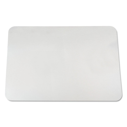Artistic 36 in. x 20 in. KrystalView Desk Pad with Antimicrobial Protection - Glossy Finish, Clear