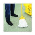 Mops | Boardwalk BWK216RCT 16 oz. Rayon Premium Cut-End Wet Mop Heads - White (12/Carton) image number 8