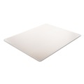 Office Jansan | Deflecto CM14243 Supermat 45 in. x 53 in. Frequent Use Beveled Chair Mat For Medium Pile Carpet - Clear image number 1