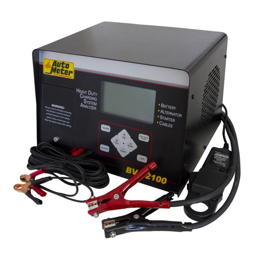 Battery Chargers | Auto Meter BVA2100 Heavy-Duty Automated Electrical System Analyzer image number 0
