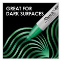 Permanent Markers | Sharpie 2089634 Medium Chisel Tip Metallic Permanent Marker - Assorted (6/Pack) image number 1
