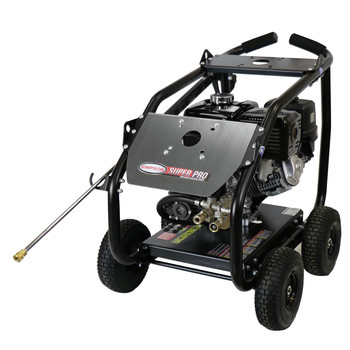Simpson 65206 4400 PSI 4.0 GPM Direct Drive Medium Roll Cage Professional Gas Pressure Washer with Comet Pump