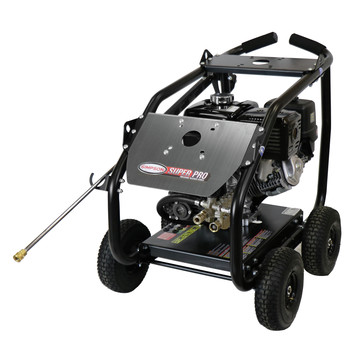 Simpson 65206 4400 PSI 4 GPM Direct Drive Medium Roll Cage Professional Gas Pressure Washer with AAA Pump