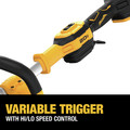 String Trimmers | Dewalt DCST922P1 20V MAX Lithium-Ion Cordless 14 in. Folding String Trimmer Kit (5 Ah) image number 7