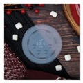 Cups and Lids | SOLO L16BL-0100 Polystyrene Plastic Flat Straw-Slot Cold Cup Lids Fits 12 oz to 24 oz Cups - Translucent (125/Pack, 16 Packs/Carton) image number 7