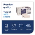 New Year New Savings! Save $25 off $150 | Tork 420580 Premium 9 x 9.5 1-Ply Multifold Towel - White (12/Carton) image number 2