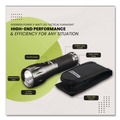 Work Lights | GoGreen Power GG-113-01-3T LED Tactical Flashlight, 3 AAA Batteries (Included), Silver image number 4