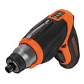 Screw Guns | Black & Decker BDST60129AEVBDCS40BI-BNDL 4V MAX Brushed Lithium-Ion Cordless Pivot Screwdriver with 19 in. and 12 in. Tool Box Bundle image number 3