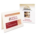 Office Jansan | Avery 08315 85 lbs. 4.25 in. x 5.5 in. Note Cards with Matching Envelopes for Inkjet Printers - Matte White (60 Cards, 2 Cards/Sheet, 30 Sheets/Pack) image number 1