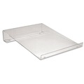  | Victor LS125 9 in. x 11 in. x 2 in. Large Angled Acrylic Calculator Stand - Clear image number 1