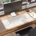 Desk Accessories & Office Organizers | Smead 64826 36 x 17 Vegan Leather Desk Pads - SandStone image number 6