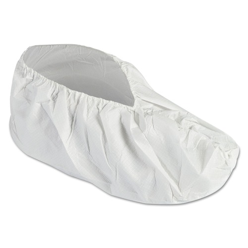 Bulk Savings Pricing 2 | Ansell KCC 44492 A40 Liquid and Particle Protection Shoe Covers - Medium, White (400/Carton) image number 0